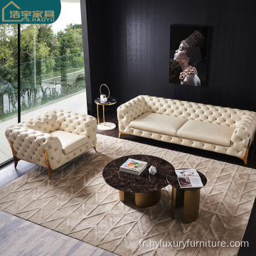 Chaises longues de bras de sofa de meubles de salon modernes